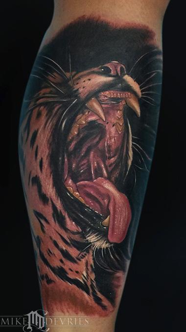 Mike DeVries - Jaguar Tattoo  